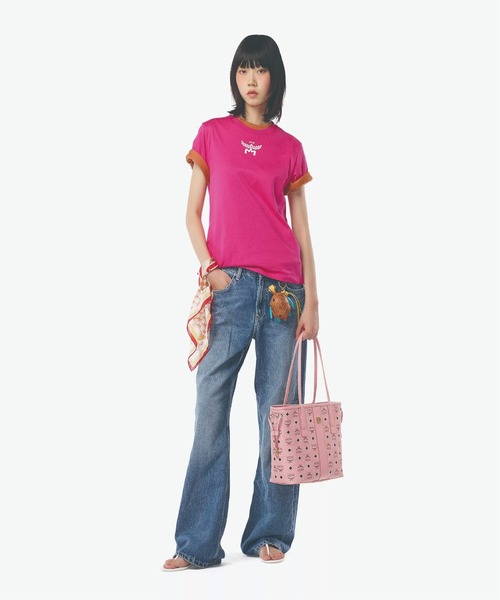 MCM(エムシーエム)の「Liz ショッパーバッグ - ヴィセトス(トートバッグ・レディース・ピンク・ONE SIZE)」の2枚目の写真