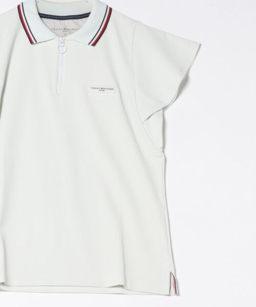 TOMMY HILFIGER GOLF（トミー ヒルフィガー ゴルフ）の「ﾊｲﾃﾝｼｮﾝ ﾊﾞﾀﾌﾗｲｽﾘｰﾌﾞｼｬﾂ（その他トップス・レディース・ホワイト/ネイビー/ブラック・L/M）」の18枚目の写真