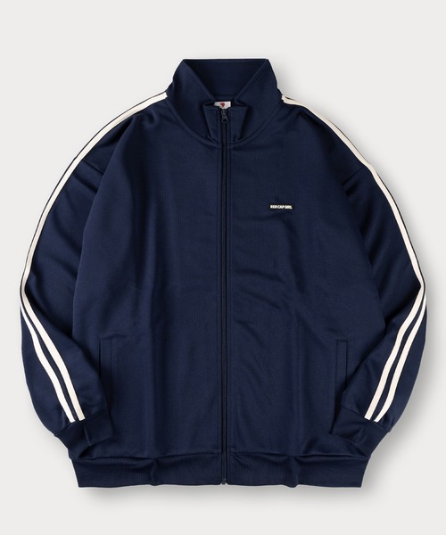 【セール】【Red Cap Girl/レッドキャップガール】ワンポイントワッペン ガールバックプリント トラックジャケット オーバーサイズ ユニセックス 推し活(ジャージ)|Red Cap Girl(レッドキャプガール) 【セール】【Red Cap Girl/レッドキャップガール】ワンポイントワッペン ガールバックプリント トラックジャケット オーバーサイズ ユニセックス 推し活(ジャージ)|Red Cap Girl(レッドキャプガール)