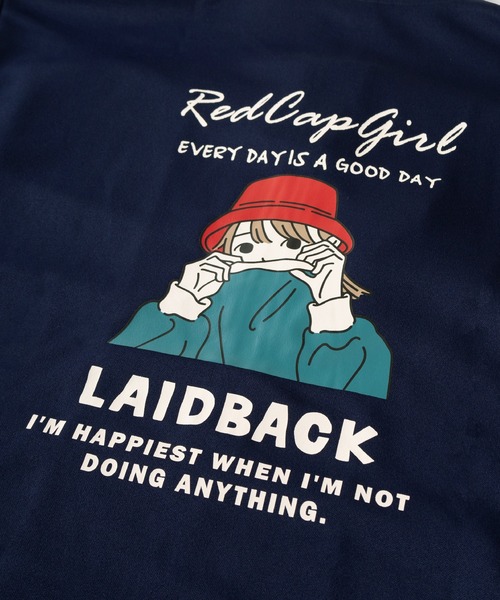 【セール】【Red Cap Girl/レッドキャップガール】ワンポイントワッペン ガールバックプリント トラックジャケット オーバーサイズ ユニセックス 推し活(ジャージ)|Red Cap Girl(レッドキャプガール) 【セール】【Red Cap Girl/レッドキャップガール】ワンポイントワッペン ガールバックプリント トラックジャケット オーバーサイズ ユニセックス 推し活(ジャージ)|Red Cap Girl(レッドキャプガール)