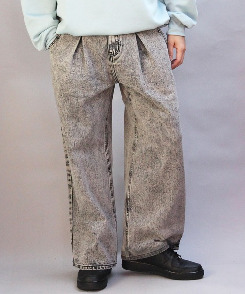 ８(eight)（エイト）の「デニムワイドパンツ（デニムパンツ・メンズ・ブルー系その他/ブラック系その他3/ブルー系その他2/ブラック系その他/ブラック系その他2・SMALL/MEDIUM/LARGE）」の2枚目の写真