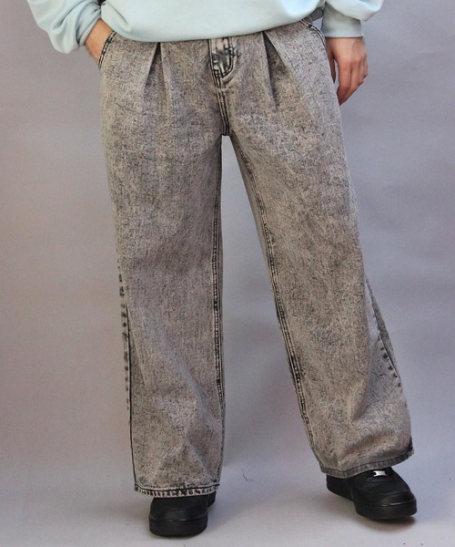 ８(eight)（エイト）の「デニムワイドパンツ（デニムパンツ・メンズ・ブルー系その他/ブラック系その他3/ブルー系その他2/ブラック系その他/ブラック系その他2・SMALL/MEDIUM/LARGE）」の15枚目の写真