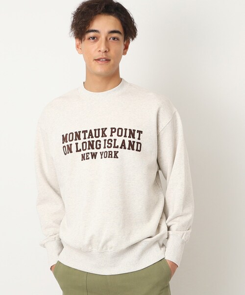 洗える】ロゴスウェット