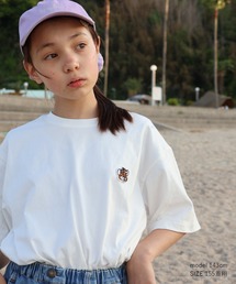 ARCHANDLINE アーチアンドライン COTTON TEE SOLID 大人用 47BROWN AL231314 ARCH&LINE | アーチアンドライン GINGHAM SUCKER SALOPETTE