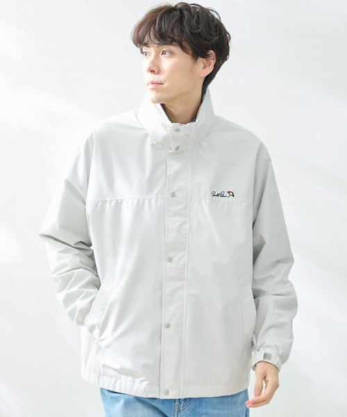 Arnold Palmer（アーノルドパーマー）の「アンブレラスペック シェア トラックジャケット（ブルゾン・レディース・アイボリー/ブラック/ライトグリーン・LL/L/M/S/XS）」の6枚目の写真