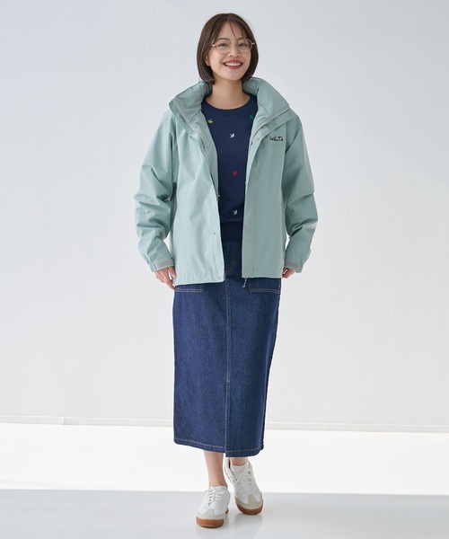 Arnold Palmer（アーノルドパーマー）の「アンブレラスペック シェア トラックジャケット（ブルゾン・レディース・アイボリー/ブラック/ライトグリーン・LL/L/M/S/XS）」の21枚目の写真