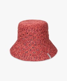OVERRIDE  RAFFIA CROCHET HAT SG / オーバーライド