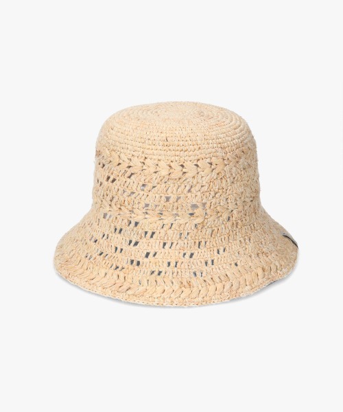 OVERRIDE RAFFIA CROCHET HAT SG / オーバーライド（ハット