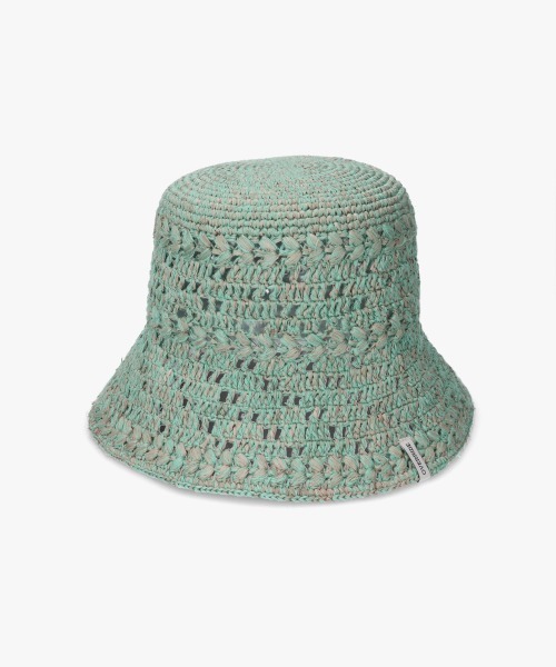 OVERRIDE RAFFIA CROCHET HAT SG / オーバーライド（ハット
