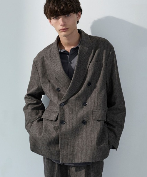 Loose Double Breasted Jacket ジャケット Double breasted Jacket | WAGAMAMA TOKYO