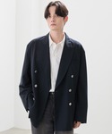 LUENNA（ルエナ）の「【LUENNA】Oversized Double Breasted Jacket / オーバーサイズ ダブルブレステッド ジャケット（セットアップ対応）（テーラードジャケット・M）」