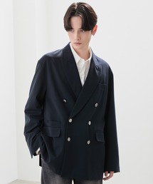 LUENNA（ルエナ）の「【LUENNA】Oversized Double Breasted Jacket / オーバーサイズ ダブルブレステッド ジャケット（セットアップ対応）（テーラードジャケット）」
