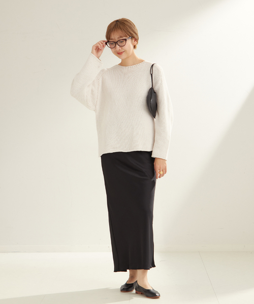 最終価格★plage ヴィンテージマキシスカート セール】vintage satin tight スカート（スカート）｜Plage