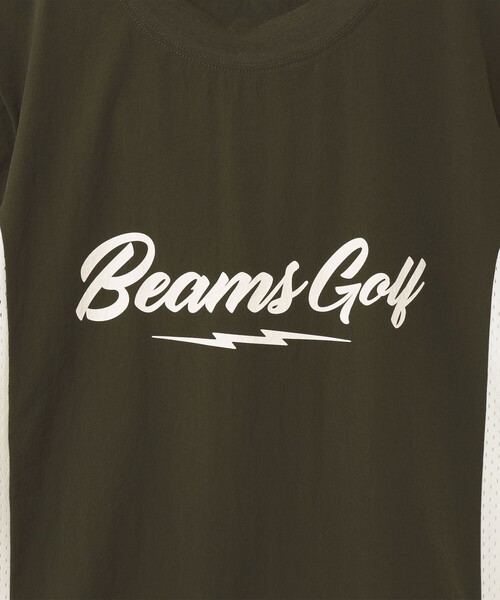 BEAMS GOLF tシャツ 「ドライ/伸縮性」BEAMS ORANGE LABEL