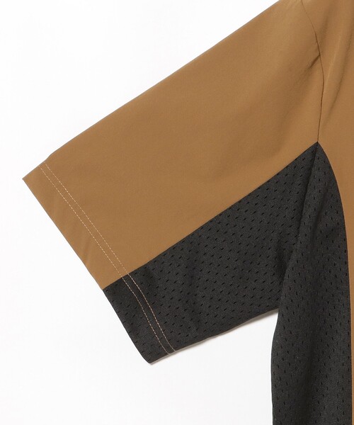 Beams Golf別注ELECTRIC GOLF サイドメッシュモックネック BEAMS GOLF（ビームスゴルフ）の「【別注】ELECTRIC GOLF