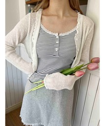 PHILLY | 【PHILLY】レースパイピングキャミソール(キャミソール)