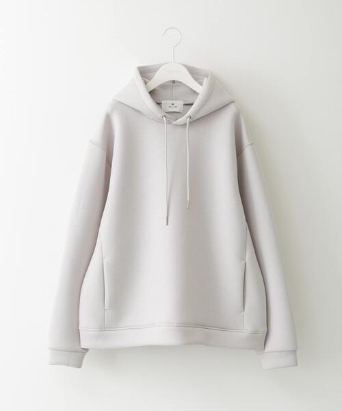 URBAN RESEARCH Sonny Label(アーバンリサーチサニーレーベル)の「ダンボールニットプルオーバーパーカー(パーカー・メンズ・チャコールグレー/ネイビー/グレー系その他・MEDIUM/LARGE/X-LARGE)」の3枚目の写真