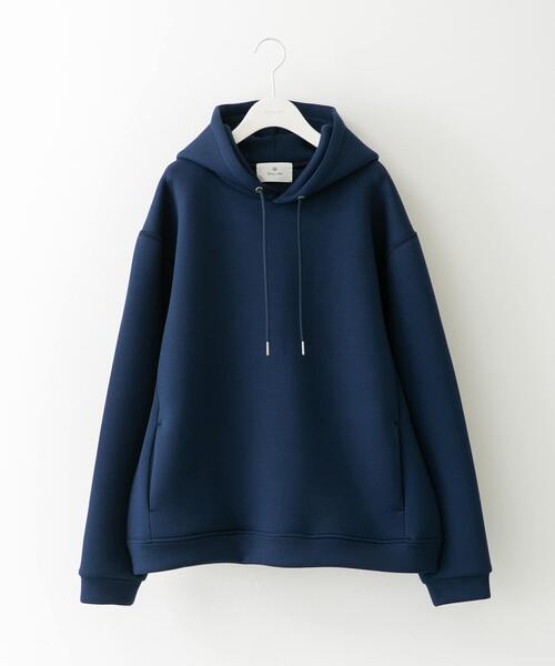 URBAN RESEARCH Sonny Label(アーバンリサーチサニーレーベル)の「ダンボールニットプルオーバーパーカー(パーカー・メンズ・チャコールグレー/ネイビー/グレー系その他・MEDIUM/LARGE/X-LARGE)」の1枚目の写真