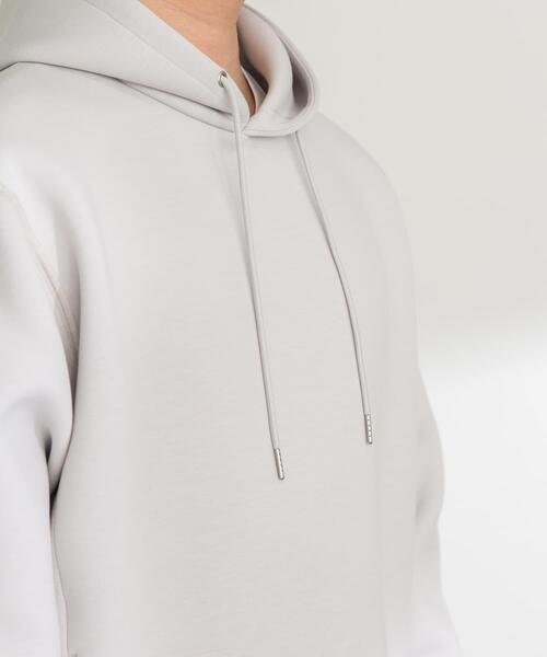 URBAN RESEARCH Sonny Label(アーバンリサーチサニーレーベル)の「ダンボールニットプルオーバーパーカー(パーカー・メンズ・チャコールグレー/ネイビー/グレー系その他・MEDIUM/LARGE/X-LARGE)」の11枚目の写真