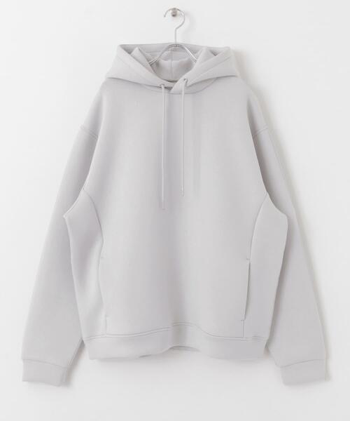 URBAN RESEARCH Sonny Label(アーバンリサーチサニーレーベル)の「ダンボールニットプルオーバーパーカー(パーカー・メンズ・チャコールグレー/ネイビー/グレー系その他・MEDIUM/LARGE/X-LARGE)」の12枚目の写真