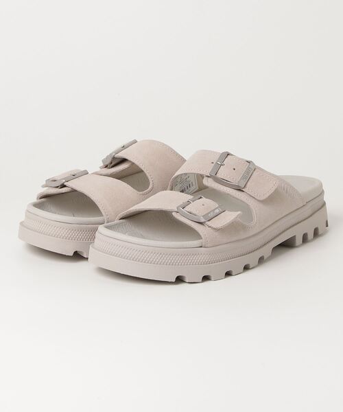 PALLADIUM（パラディウム）の「PALLADIUM/パラディウム DUNELITE RIVIERA SDE（サンダル・レディース・ベビーピンク/グレー/ブラウン・23cm/23.5cm/24cm/24.5cm/25cm/25.5cm/26cm/26.5cm/27cm/27.5cm/28cm/22.5cm）」の2枚目の写真