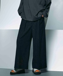 《UNISEX》【LIMITED EDITION】Prime-Wide One-Tuck Baggy Pants/プライムワイドワンタックバギーパンツ【MAISON SPECIAL/メゾンスペシャル】