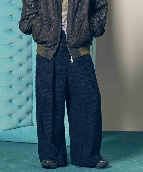 MAISON SPECIAL(メゾンスペシャル)の「《UNISEX》【LIMITED EDITION】Prime-Wide One-Tuck Baggy Pants/プライムワイドワンタックバギーパンツ【MAISON SPECIAL/メゾンスペシャル】(スラックス・メンズ・ラベンダー/その他1/その他2/その他3/ライトグレー/アイボリー/ブラック/ダークブラック/グレー/チャコールグレー/その他4・0/1)」の11枚目の写真
