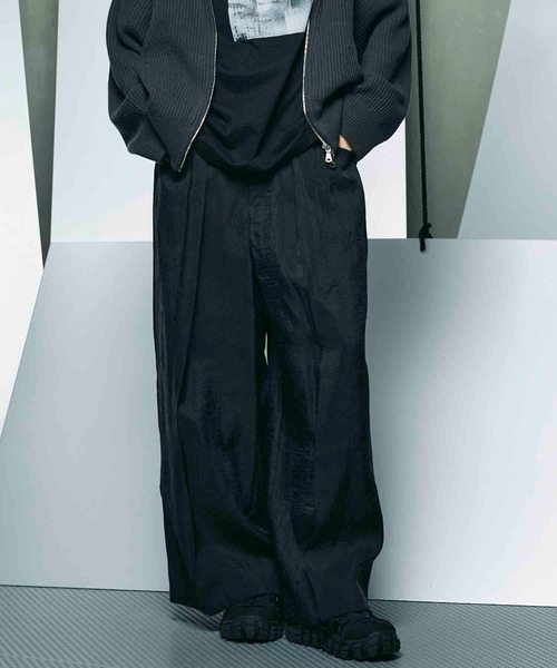 UNISEX》【LIMITED EDITION】Prime-Wide One-Tuck Baggy Pants