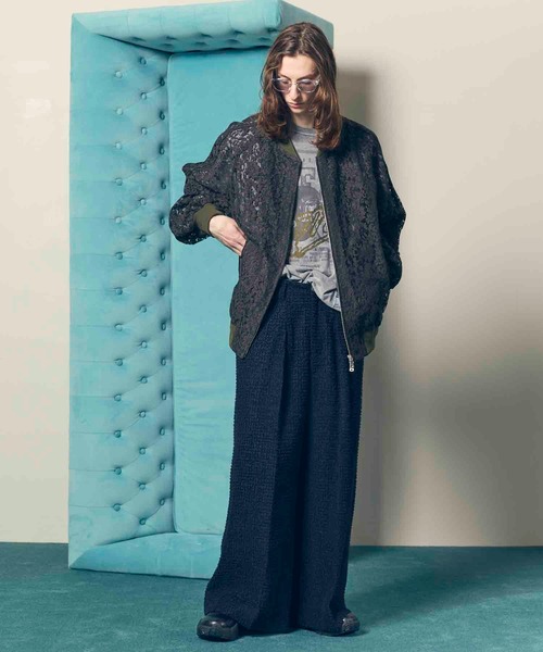 MAISON SPECIAL(メゾンスペシャル)の「《UNISEX》【LIMITED EDITION】Prime-Wide One-Tuck Baggy Pants/プライムワイドワンタックバギーパンツ【MAISON SPECIAL/メゾンスペシャル】(スラックス・メンズ・ラベンダー/その他1/その他2/その他3/ライトグレー/アイボリー/ブラック/ダークブラック/グレー/チャコールグレー/その他4・0/1)」の21枚目の写真