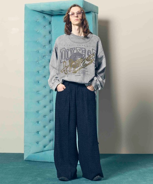 MAISON SPECIAL(メゾンスペシャル)の「《UNISEX》【LIMITED EDITION】Prime-Wide One-Tuck Baggy Pants/プライムワイドワンタックバギーパンツ【MAISON SPECIAL/メゾンスペシャル】(スラックス・メンズ・ラベンダー/その他1/その他2/その他3/ライトグレー/アイボリー/ブラック/ダークブラック/グレー/チャコールグレー/その他4・0/1)」の20枚目の写真