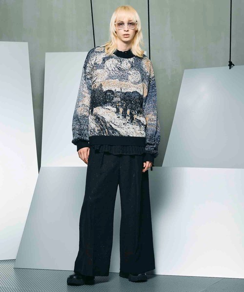 MAISON SPECIAL(メゾンスペシャル)の「《UNISEX》【LIMITED EDITION】Prime-Wide One-Tuck Baggy Pants/プライムワイドワンタックバギーパンツ【MAISON SPECIAL/メゾンスペシャル】(スラックス・メンズ・ラベンダー/その他1/その他2/その他3/ライトグレー/アイボリー/ブラック/ダークブラック/グレー/チャコールグレー/その他4・0/1)」の18枚目の写真