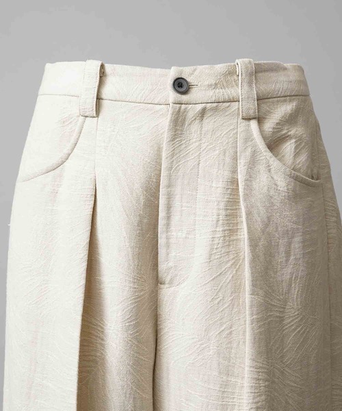 PACHMAN PEGGED PANTS パハマン　ワイドパンツ　36 UNISEX》【LIMITED EDITION】Prime-Wide One-Tuck Baggy Pants