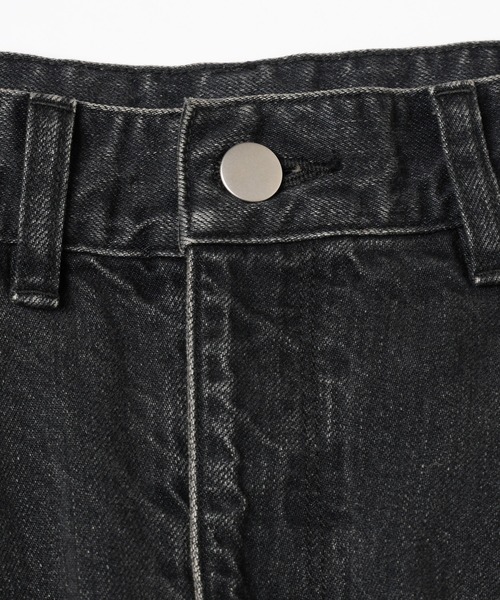 Jieda(ジエダ)の「USED 3D CUTTING DENIM PANTS(デニムパンツ・メンズ・インディゴブルー/ブラック・2/1)」の10枚目の写真
