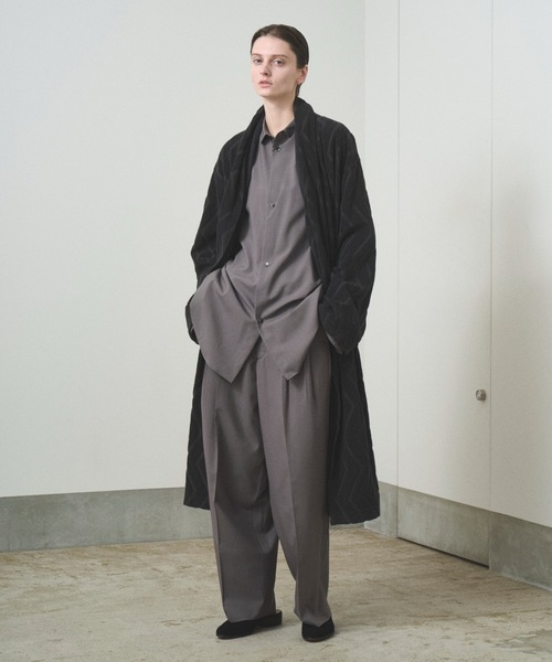 TROVE（トローヴ）の「TROVE 2025SS / DUNE PILE LONG GOWN（その他アウター・メンズ・スミクロ・2/3）」の4枚目の写真