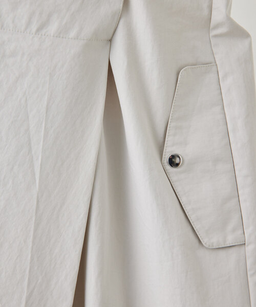 ear PAPILLONNER(イアパピヨネ)の「ワンショルダーラップサロペット【SUM1 STYLE(スミスタイル)】(サロペット/オーバーオール・レディース・ホワイト/ブラック・FREE)」の19枚目の写真