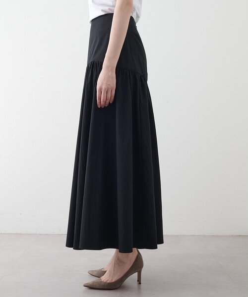 THE PAUSE（ザ ポーズ）の「【THE PAUSE】ギャザーキリカエスカート（スカート・レディース・ブラック/モカ・36/38）」の15枚目の写真