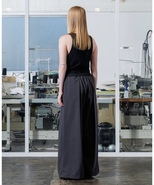 VOAAOV(ヴォアーブ)の「【VOAAOV】 MELANGE LINEN LIKE PANTS(その他パンツ・メンズ・グレー/チャコールグレー・1/2/0)」の17枚目の写真