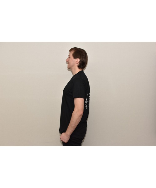 JIN plus(ジンプラス)の「道 JIN+ バックプリント半袖Tシャツ(Tシャツ/カットソー・メンズ・ブラック系その他2/ブラック系その他3/ブラック系その他/ブラック系その他4・MEDIUM/LARGE/SMALL/X-LARGE)」の10枚目の写真