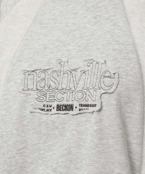 ニコアンド しも.家族でシェアプルオーバーセット グレー Bigサイズ セール】ミニ裏毛ロゴプルオーバー（Tシャツ/カットソー）｜niko and