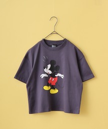 MICKEY MOUSE｜ミッキーマウスのTシャツ/カットソー（グレー