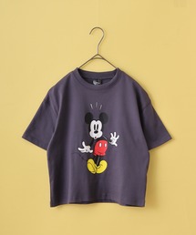 MICKEY MOUSE（ミッキーマウス）の「MICKEY MOUSE ミッキーマウス オーバーＴシャツ KIDS（Tシャツ/カットソー）」