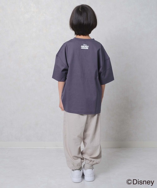 セール】MICKEY MOUSE ミッキーマウス オーバーTシャツ KIDS（T