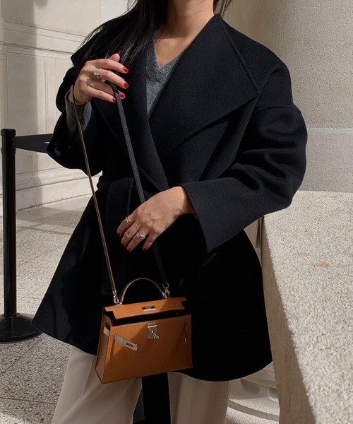 Mela（メラ）の「ワイドカラーコート（その他アウター）」 - WEAR