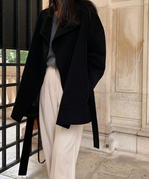 セール】ワイドカラーコート（その他アウター）｜Mela（メラ）の