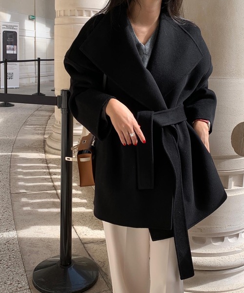 セール】ワイドカラーコート（その他アウター）｜Mela（メラ）の