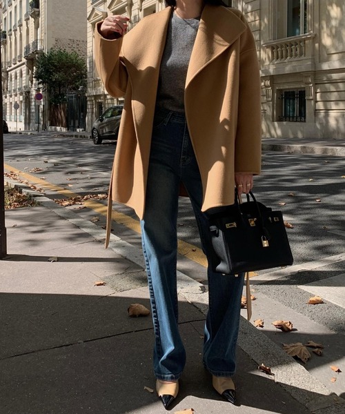 Mela（メラ）の「ワイドカラーコート（その他アウター）」 - WEAR