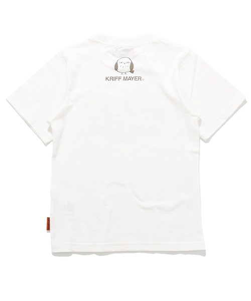 KRIFF MAYER Kid's Collection(クリフメイヤーキッズコレクション)の「【綿100%】天竺プリントT(シマエナガ)(Tシャツ/カットソー・キッズ・ライトグリーン/ネイビー/オフホワイト/サックスブルー・170/160/150/140/130/120)」の11枚目の写真