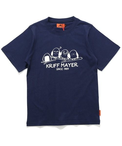 KRIFF MAYER Kid's Collection(クリフメイヤーキッズコレクション)の「【綿100%】天竺プリントT(シマエナガ)(Tシャツ/カットソー・キッズ・ライトグリーン/ネイビー/オフホワイト/サックスブルー・170/160/150/140/130/120)」の17枚目の写真