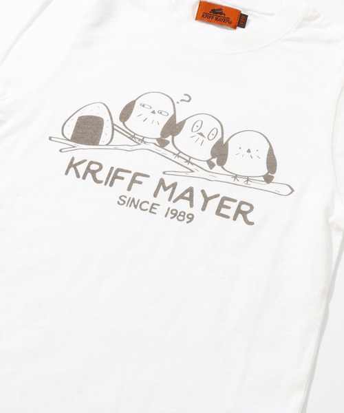KRIFF MAYER Kid's Collection(クリフメイヤーキッズコレクション)の「【綿100%】天竺プリントT(シマエナガ)(Tシャツ/カットソー・キッズ・ライトグリーン/ネイビー/オフホワイト/サックスブルー・170/160/150/140/130/120)」の19枚目の写真