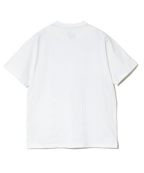 go slow caravan(ゴースローキャラバン)の「DOMDOM × gsc 手作り厚焼きたまごバーガークマTEE(Tシャツ/カットソー・メンズ・ホワイト/バイオレット・LARGE/MEDIUM/X-LARGE)」の3枚目の写真